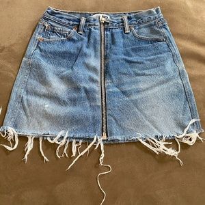 RE/DONE Levi's miniskirt